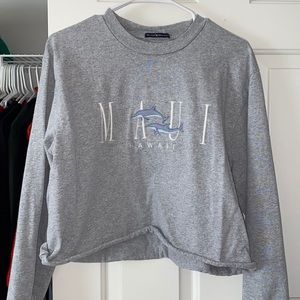 Cropped sweater brandy Melville